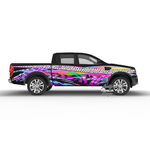 Neon Livery Design- Car Wrap, Motorsport Livery, Drift Livery Design, Partial car wrap, truck wrap, minitruckin wrap, digital file, neon