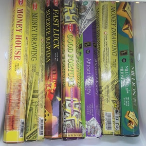 Assorted HEM Incense & ZED BLACK -20 Sticks