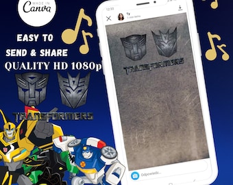 Rescue Bots Transformers verjaardag animatievideo, uitnodiging voor verjaardagsfeestje, digitale kinderfeestje uitnodigen, bewerkbare sjabloon, jongens uitnodigen