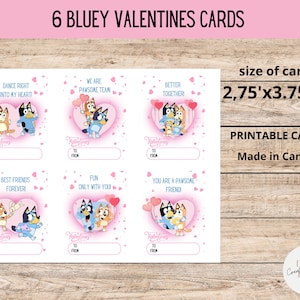 Blue valentines cards Blue Dog Valentines School valentines Class Valentines Blue funny cards blue dog valentine cards kids valentine