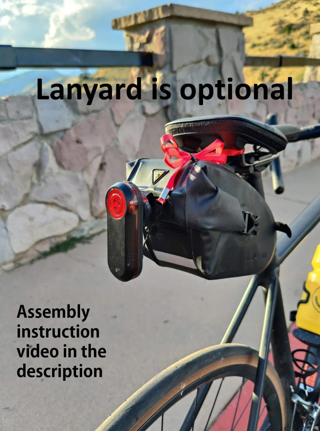 Garmin Varia Saddle Bag Mount With 5 Swapable Offset Angle Etsy