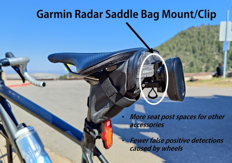 Garmin Varia Radar Saddle Bag/seat Bag Mount Clip Mount FREE Etsy