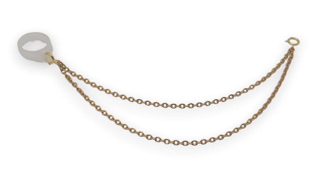Double Gold Safety Chain for Cochlear Implants - Etsy