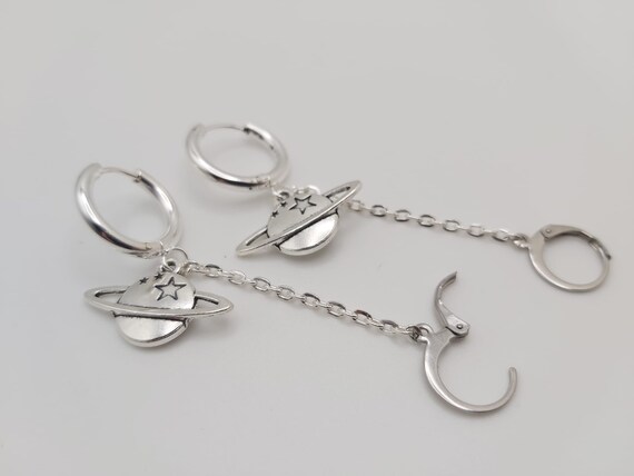 Loop Earplug earrings anti-loss jewellery ADHD and autism accessory Gold  Heart