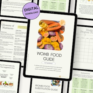 Womb Healing Food Guide: Plant-Based Nutrition for Hormone Balance (Digital Download) image 3