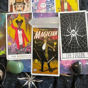Lectura intuitiva de tarot y oráculo de MANIFESTACIÓN de alta precisión: entrega en 24 a 48 horas. ¡Brutalmente honesta, sin edulcorantes! Magician’s Forge
