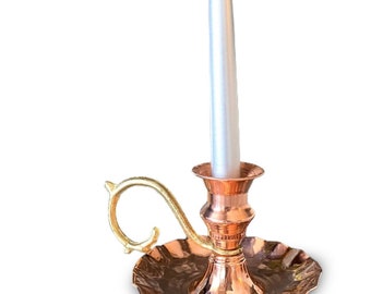 Copper Handmade Candlestick