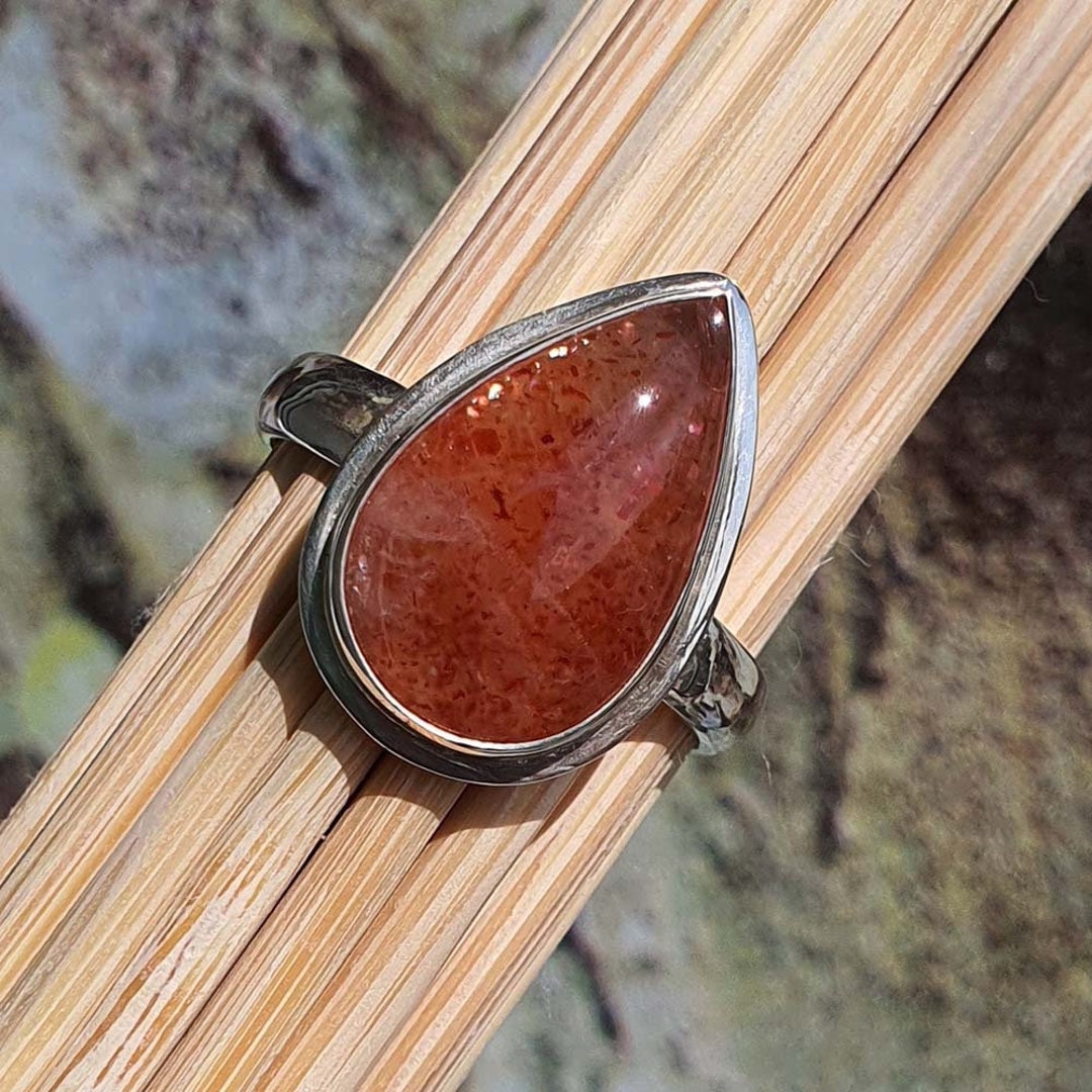 Frida Ring - Natural Sunstone