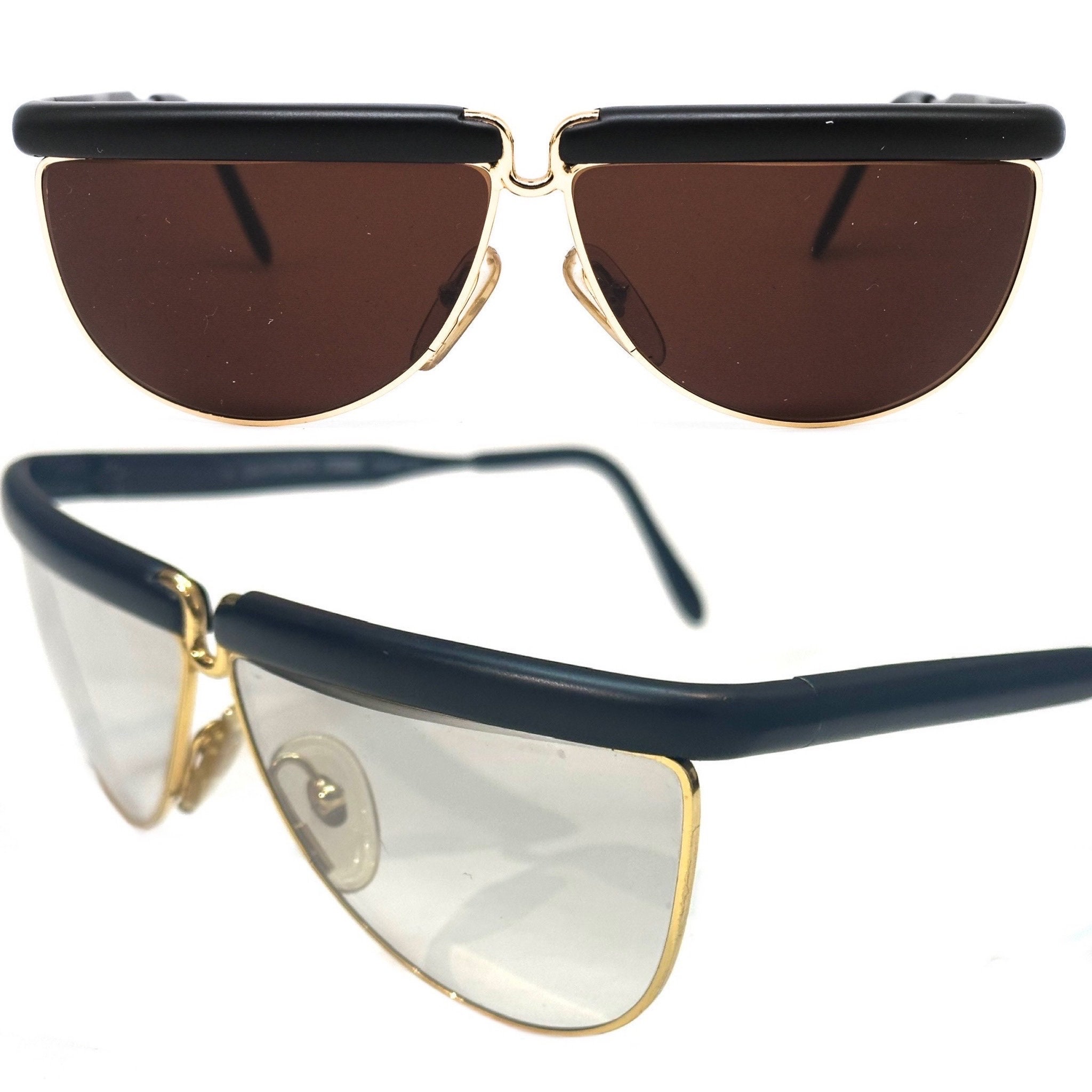 GF FERRE sunglasses made in Italy FF59406 Gianfranco Ferré Vintage Retro Sunglasses With Original Case  main image 4