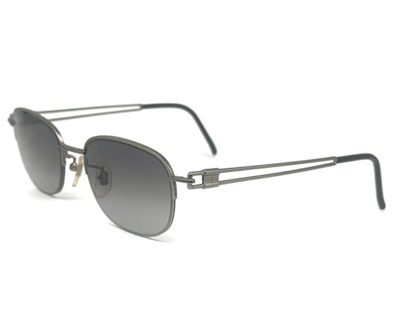 Yohji yamamoto 51-6110 square steampunk sunglasse… - image 6