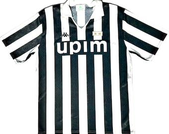 Juventus ユニフォーム 90s Juventus 1989 1990 Home Shirt Vintage Kappa Jersey Camiseta Long
