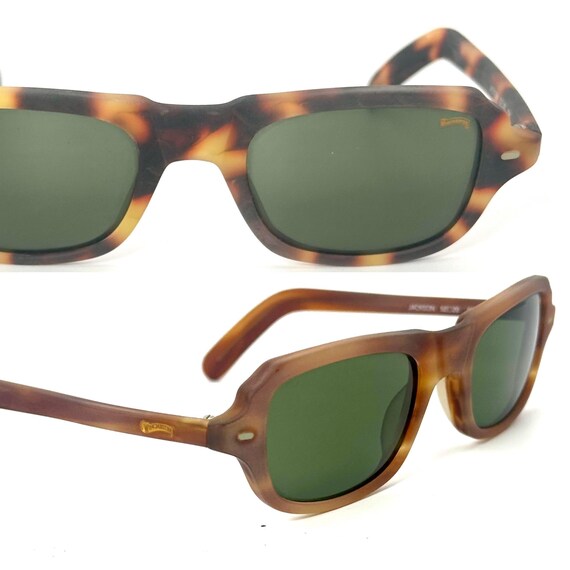Winchester Jackson tortoise square sunglasses, co… - image 3