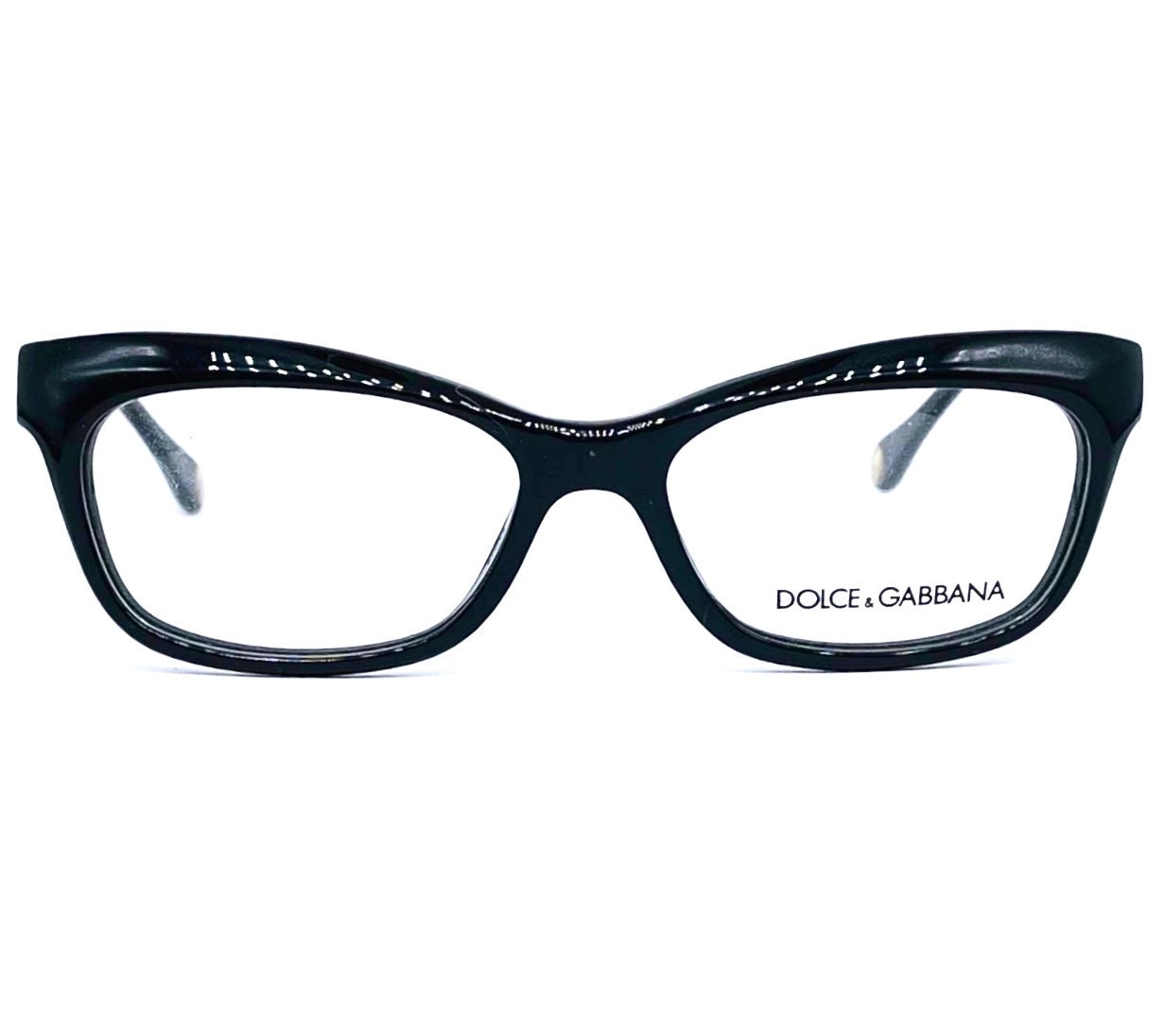 Dolce & Gabbana 1232 Classy Black Cateye Ladies Eyeglasses 