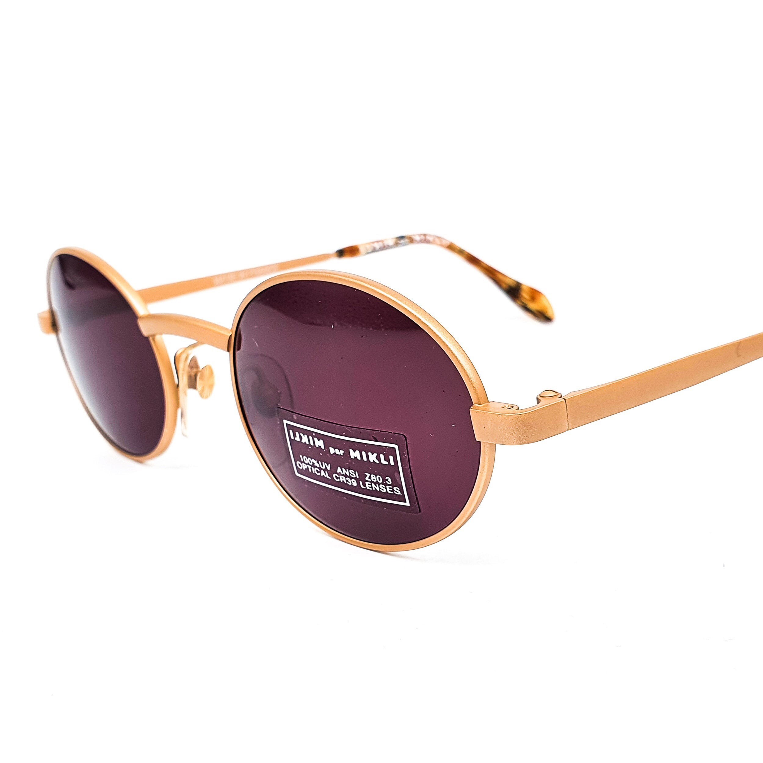 MIKLI par MIKLI アランミクリ オーバル Y2K サングラス アランミクリ