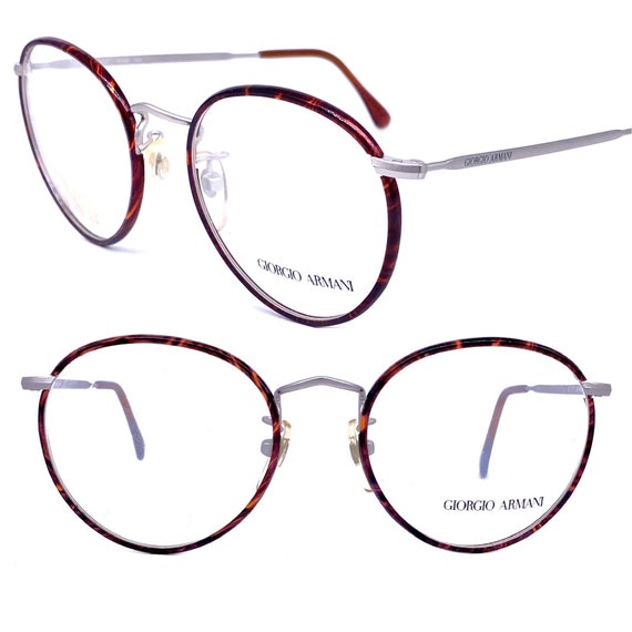 GIORGIO ARMANI AR6016-J 3004/4Z Tortoise Round Metal