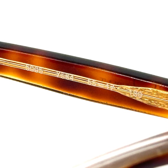 Yves Saint Laurent 5005 brown tortoise acetate ca… - image 2