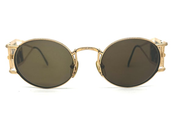 スチームパンクラウンドサングラスJean Paul GAULTIER風デザイン