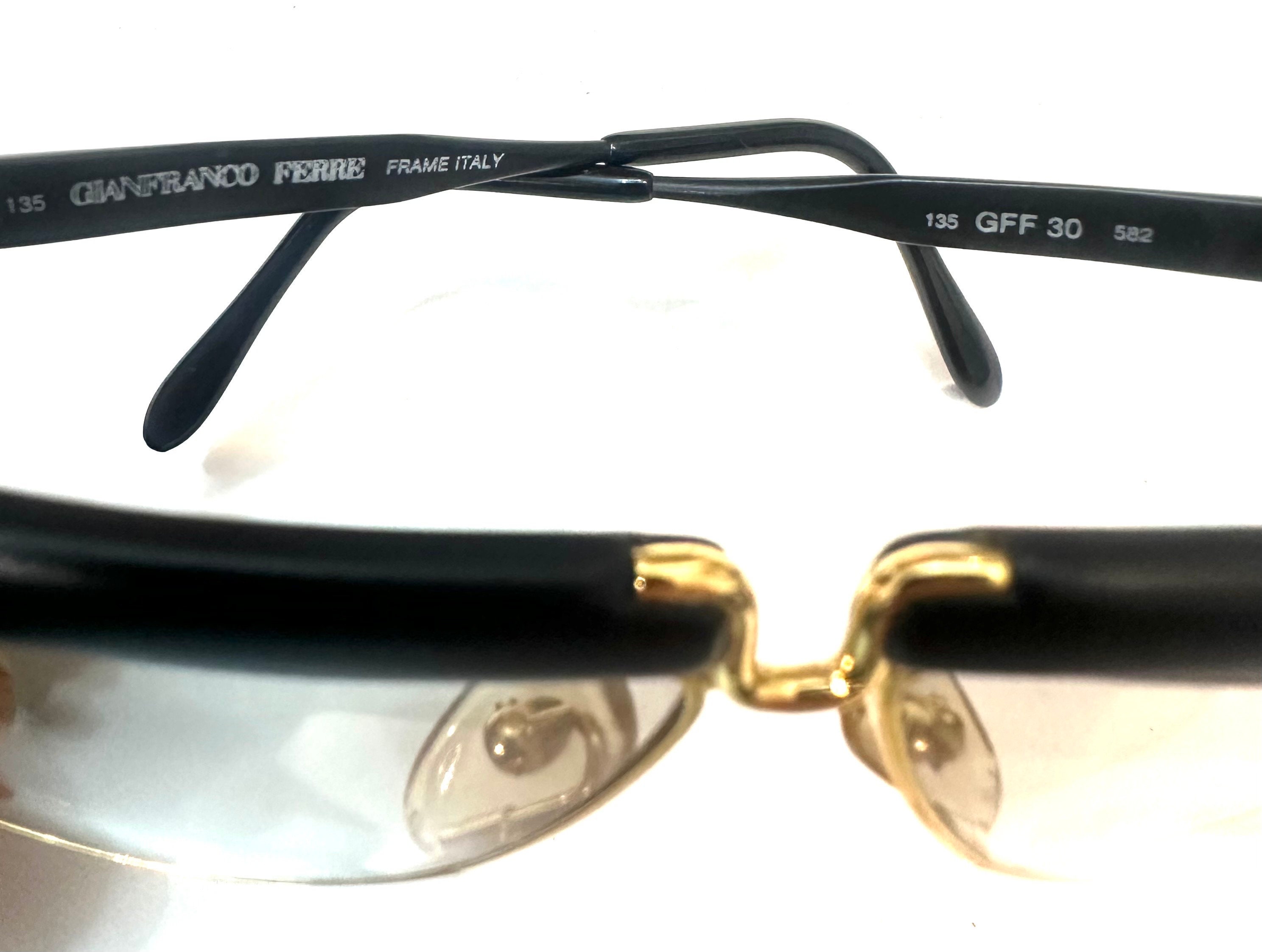 Gianfranco Ferré GFF 30 Sunglasses Vintage Made in Italy in
