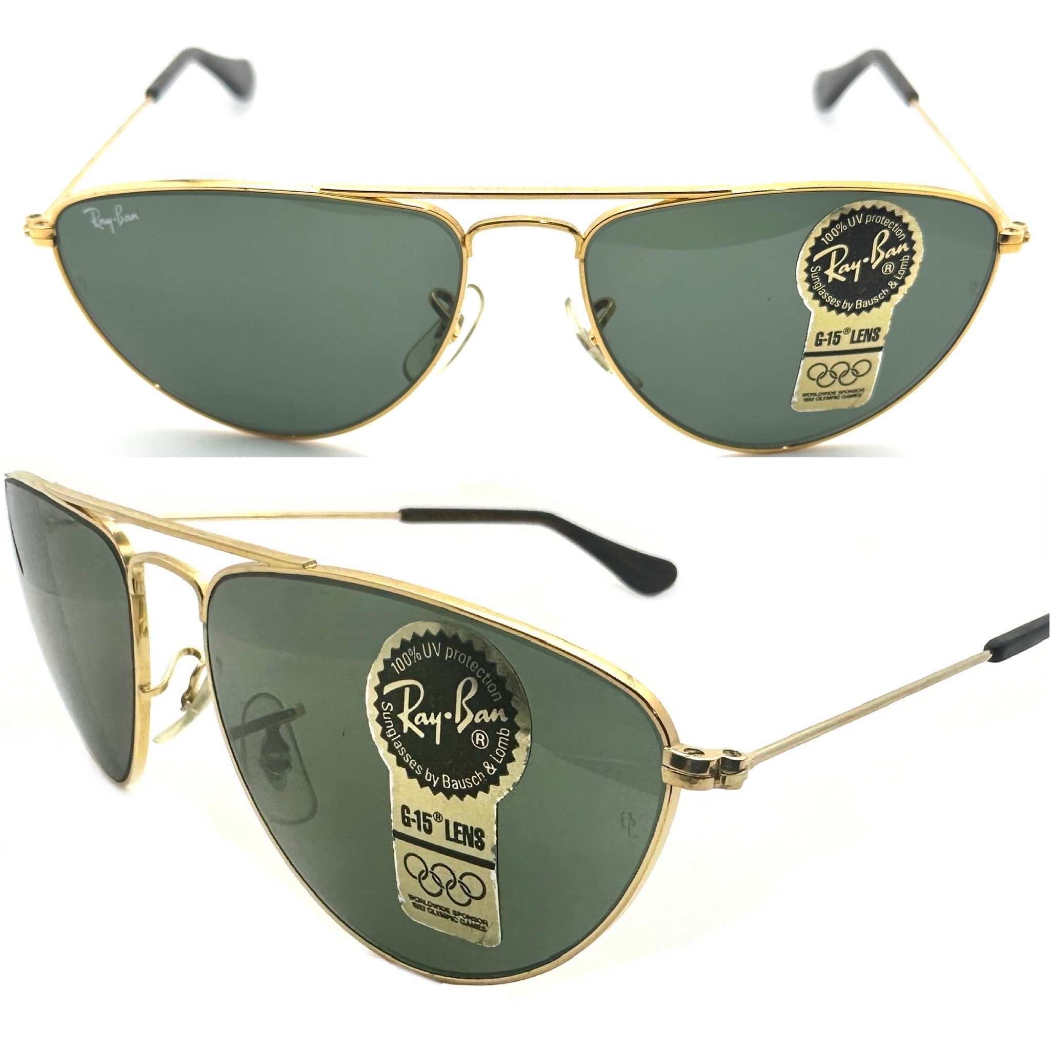 ELON Sunglasses in Gold and G-15 Green - RB3958 | Ray-Ban® US