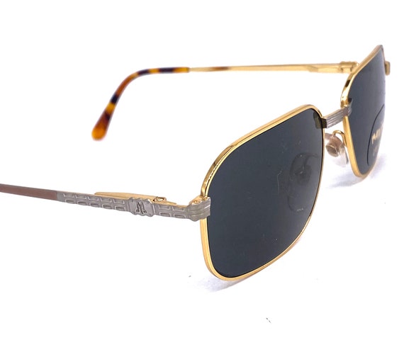Maxim’s de Paris luxury rectangular metal sunglas… - image 5