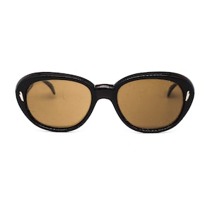 1960s Audrey in Tiffany&#39;s breakfast style sunglasses hand made in Italy, 60s NOS mint