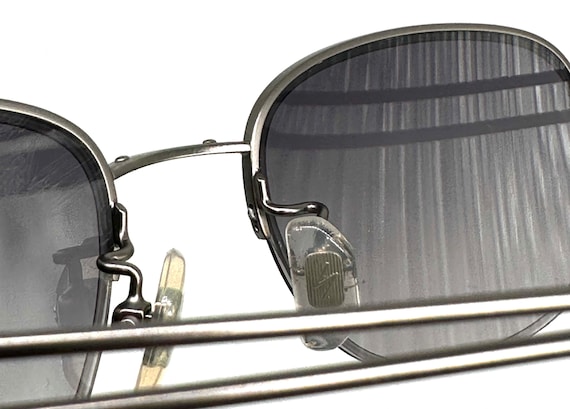 Yohji yamamoto 51-6110 square steampunk sunglasse… - image 3