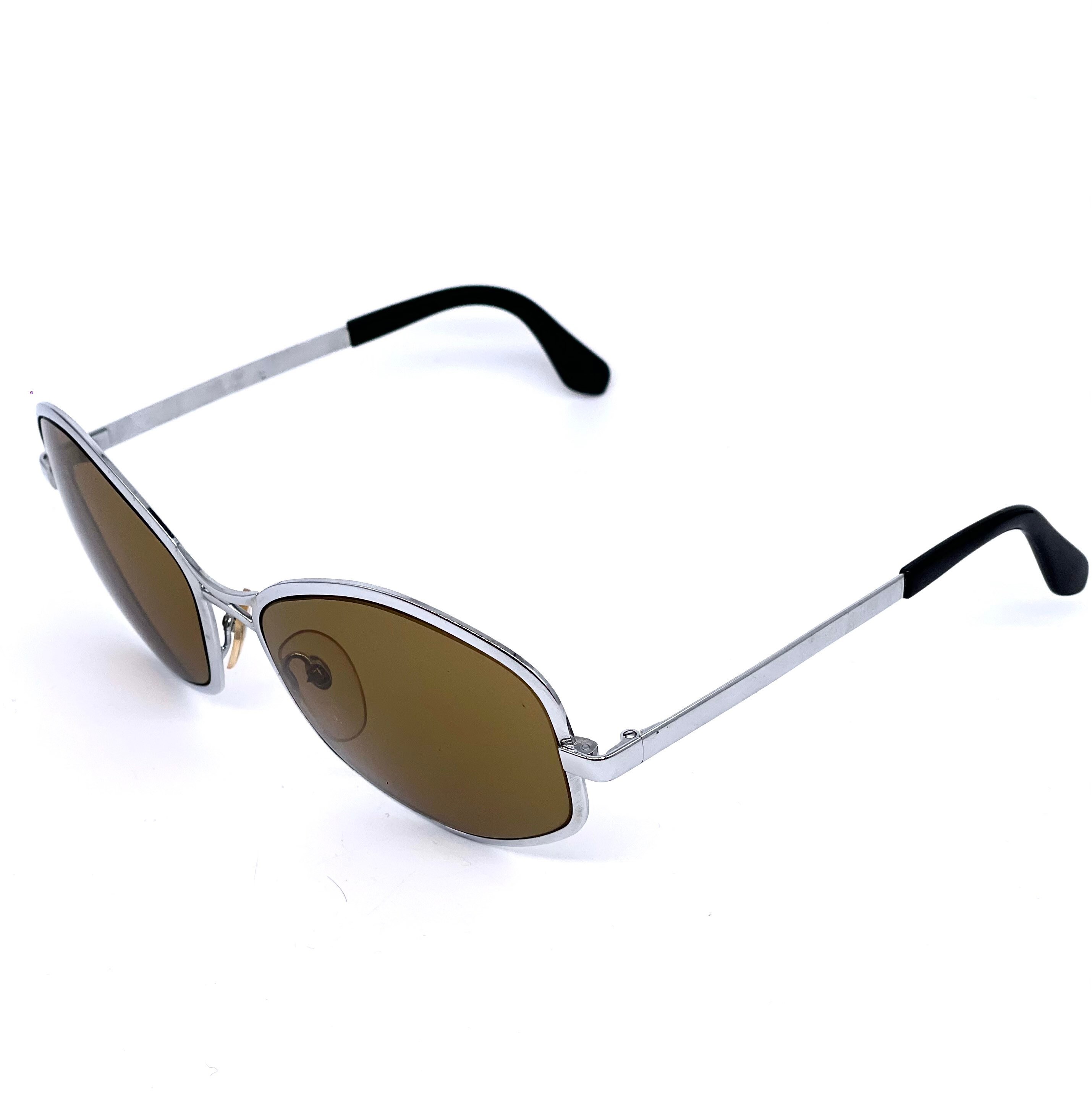 1970s Vintage  Style RODENSTOCK Sunglasses Model Sirona 130 Jet Sky 1969—1970 Rodenstock Richard, rare large size in a very rare  main image 2