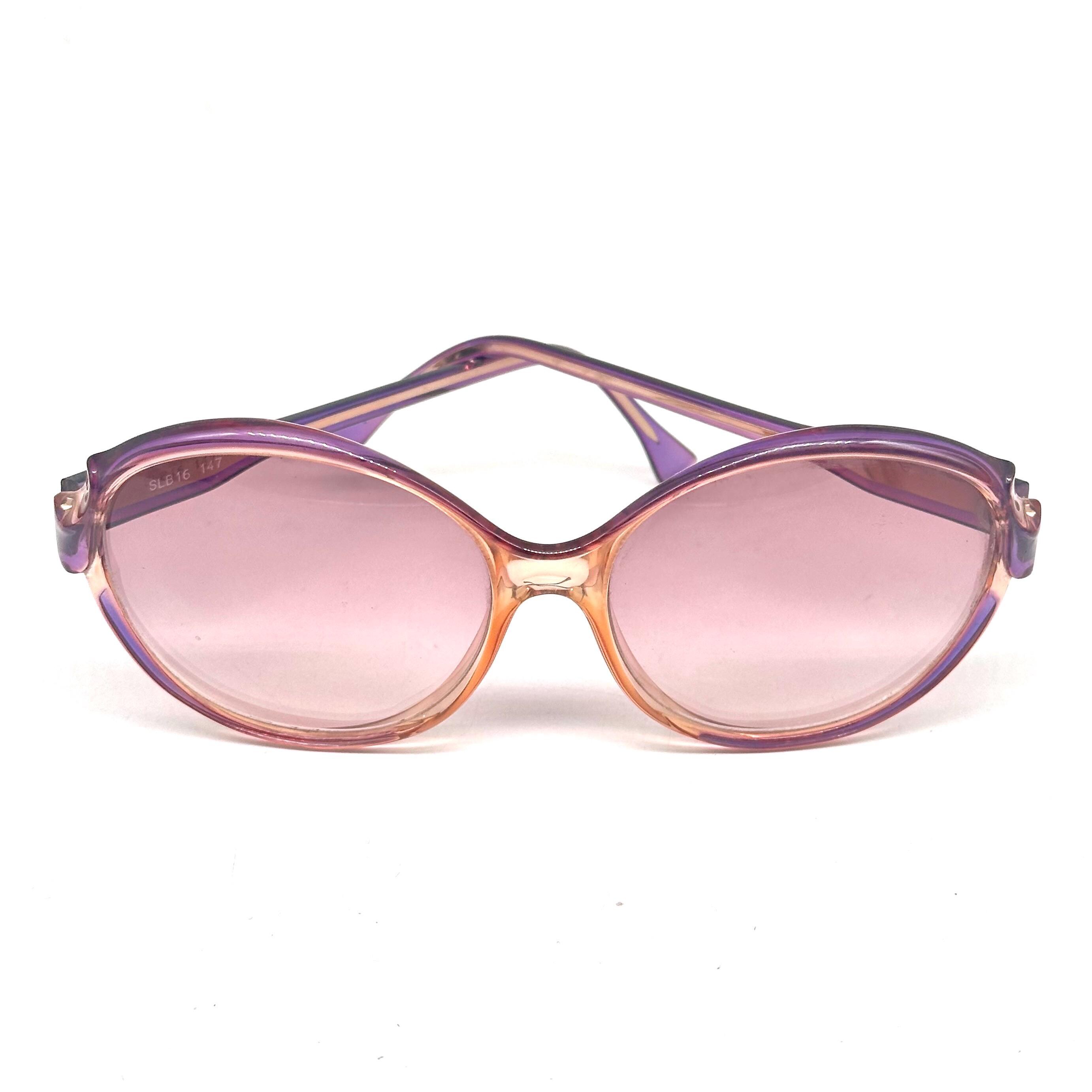 サングラス Lanvin Sunglasses LNV126SLB 770 Purple Gold Logo Round l Lanvin Paris SLB 16 147 Clear Purple Frame Luxury Oversize