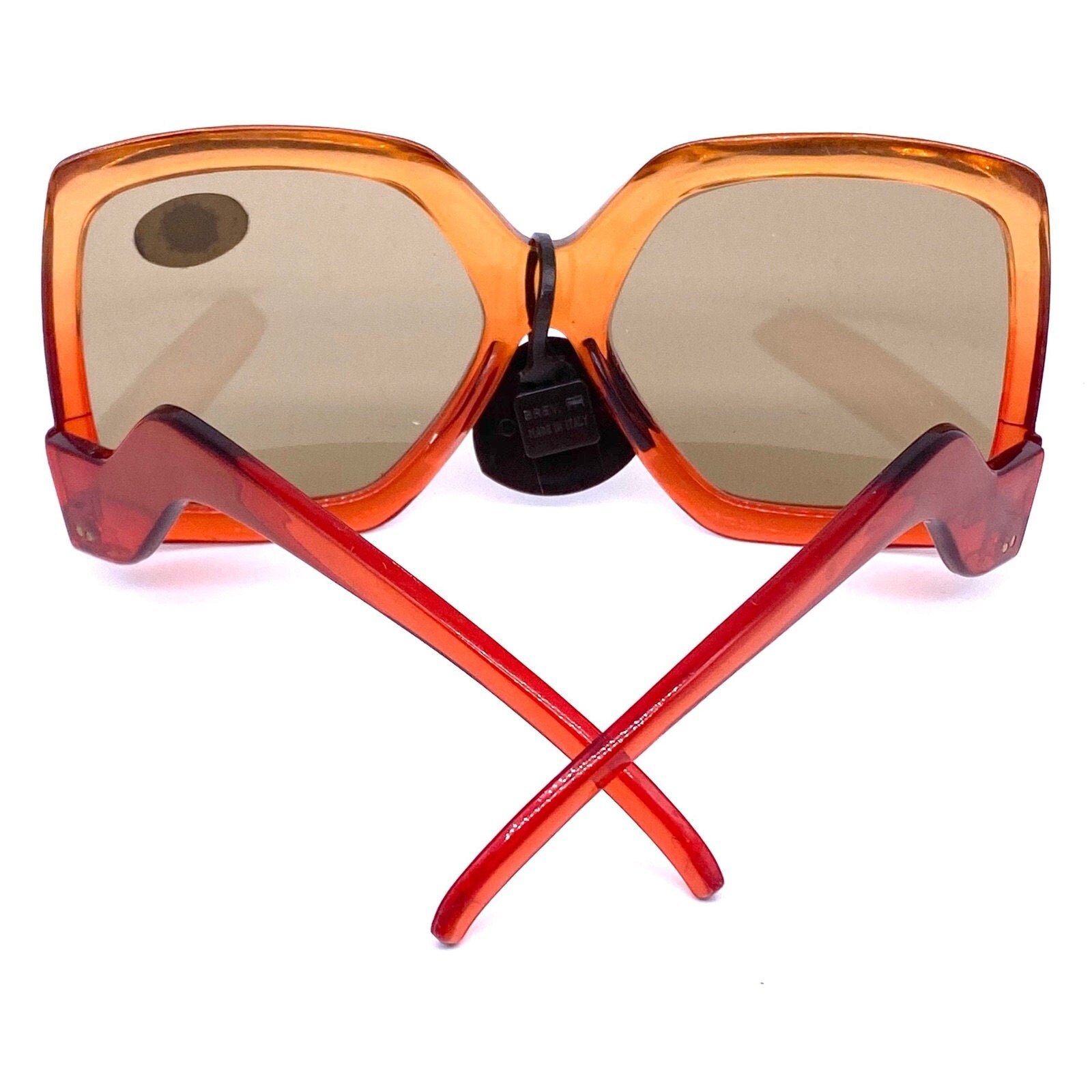 Dubkitty designs Funky Red Sunglasses with Gold and Orange Accents A little color, a lot of SOJOS, and a Coachella outfit kind  main image 3