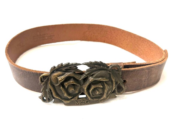 Alexander McQueen NWT 90cm brown coffee women’s belt w/ dustbag Alexander McQueen Belts for Women on Sale up to 90% Off  main image 2