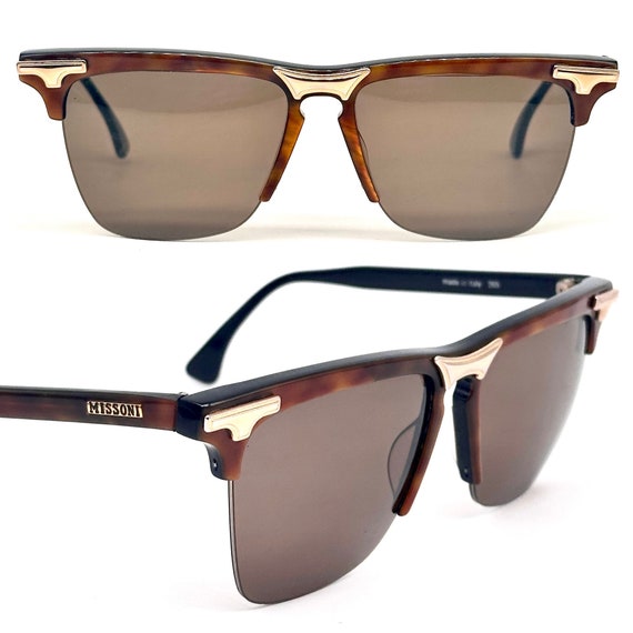 Missoni M170/S Square/ Club Master Style Brown Tortoise With  display picture 2
