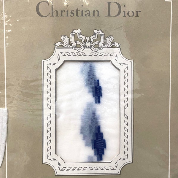 Christian Dior hold ups tights in 3 colors and sizes