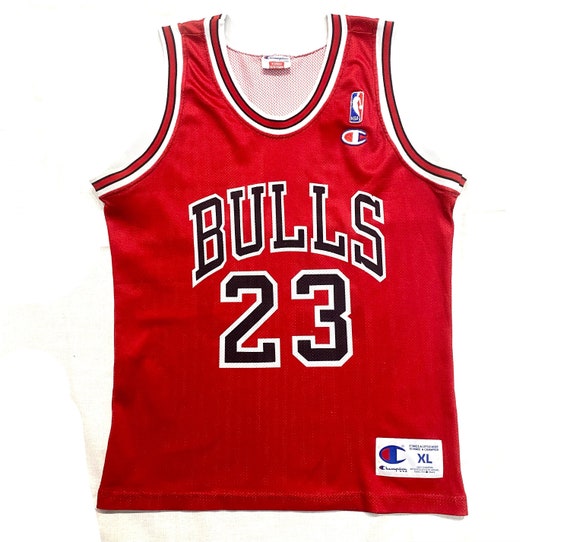 90's Michael Jordan Chicago Bulls Champion Black Alternate NBA