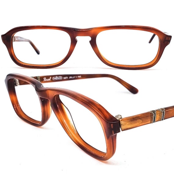 Persol Ratti Jolly Reading Eyeglasses Frames W Keyhole Bridge Meflecto Temples 80s Nos Italy Etsy UK