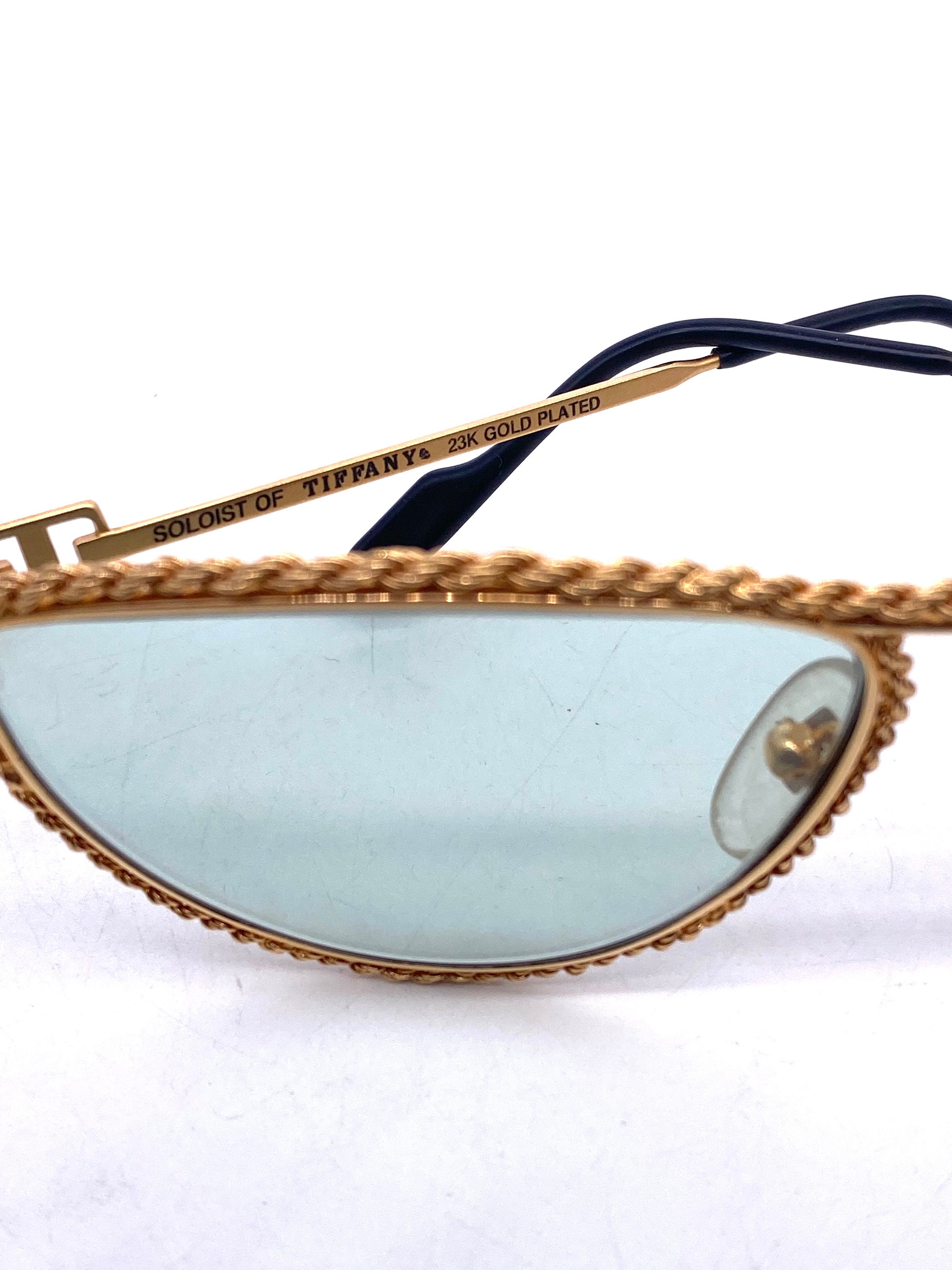Tiffany Soloist T1-03 23k Gold Plated Rope Style Rims Cateye