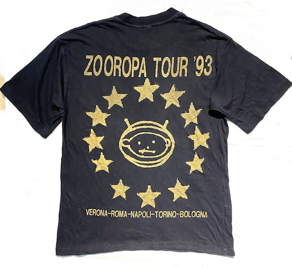 U2「ZOOROPA / ZOO TV」ツアー オリジナル・ヴィンテージTシャツ