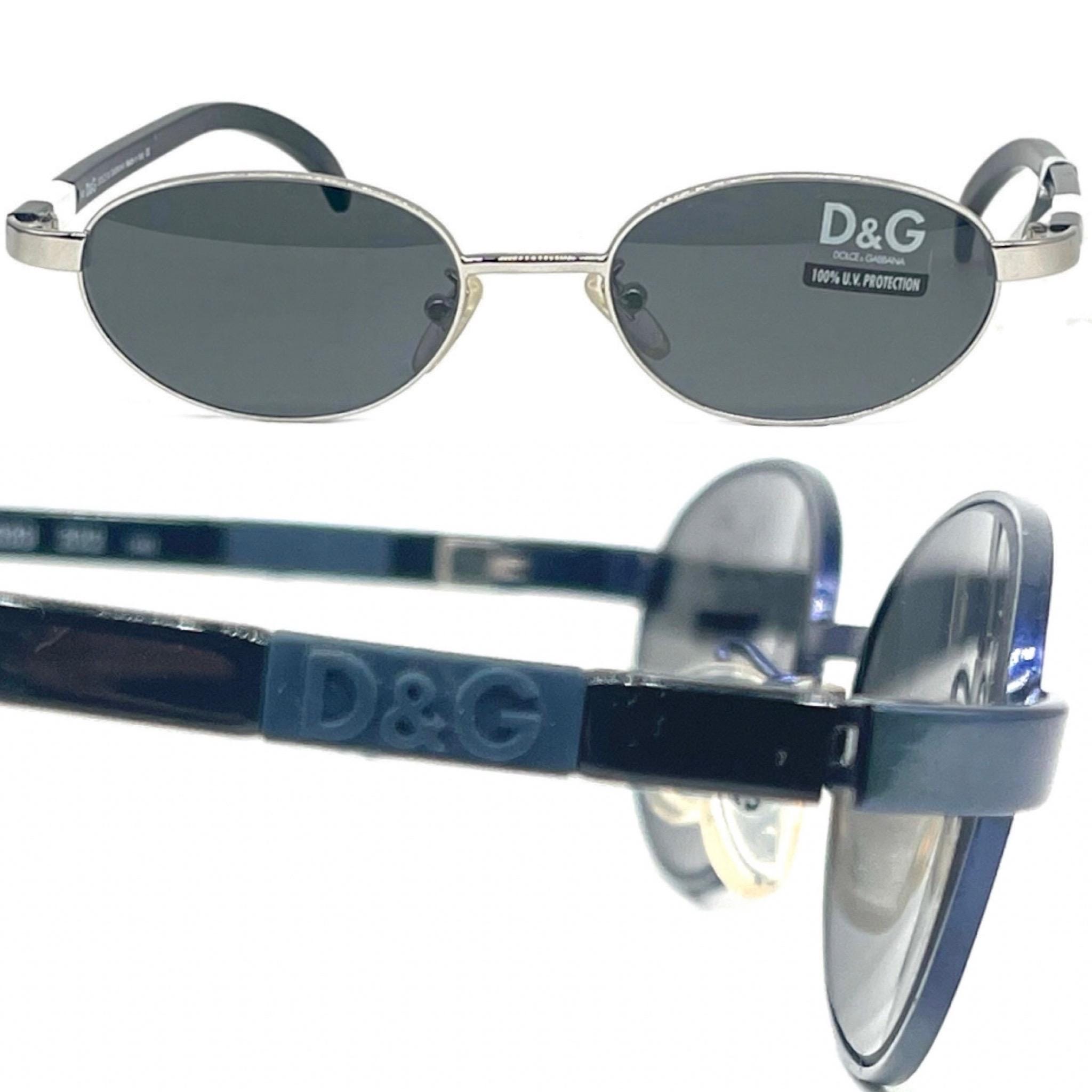 D&G 2033 332/753 オーバル 半透明 ブラック アセテート