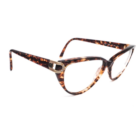 YSL Saint Laurent  5006 brown tortoise acetate ca… - image 6