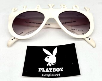Playboy Rare Vintage Sunglasses Hard Rubber Frame With 3D  display picture 2
