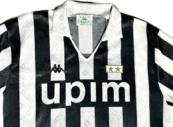 Juventus FC Kappa Upim 1989 90 Auth.home Games Jersey Tricot N.7 Aleynikov Fortunato Perfect Condition Etsy
