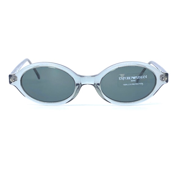 小物 1996ss emporio armani oval sunglasses Emporio Armani Oval Cello Sunglasses, Minimalist Style, Available