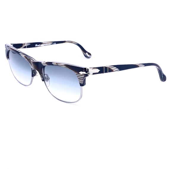 Persol Coolest Retro Buffalo Horn Textured Cello Square Persol Coolest Retro Buffalo Horn Textured Cello Square