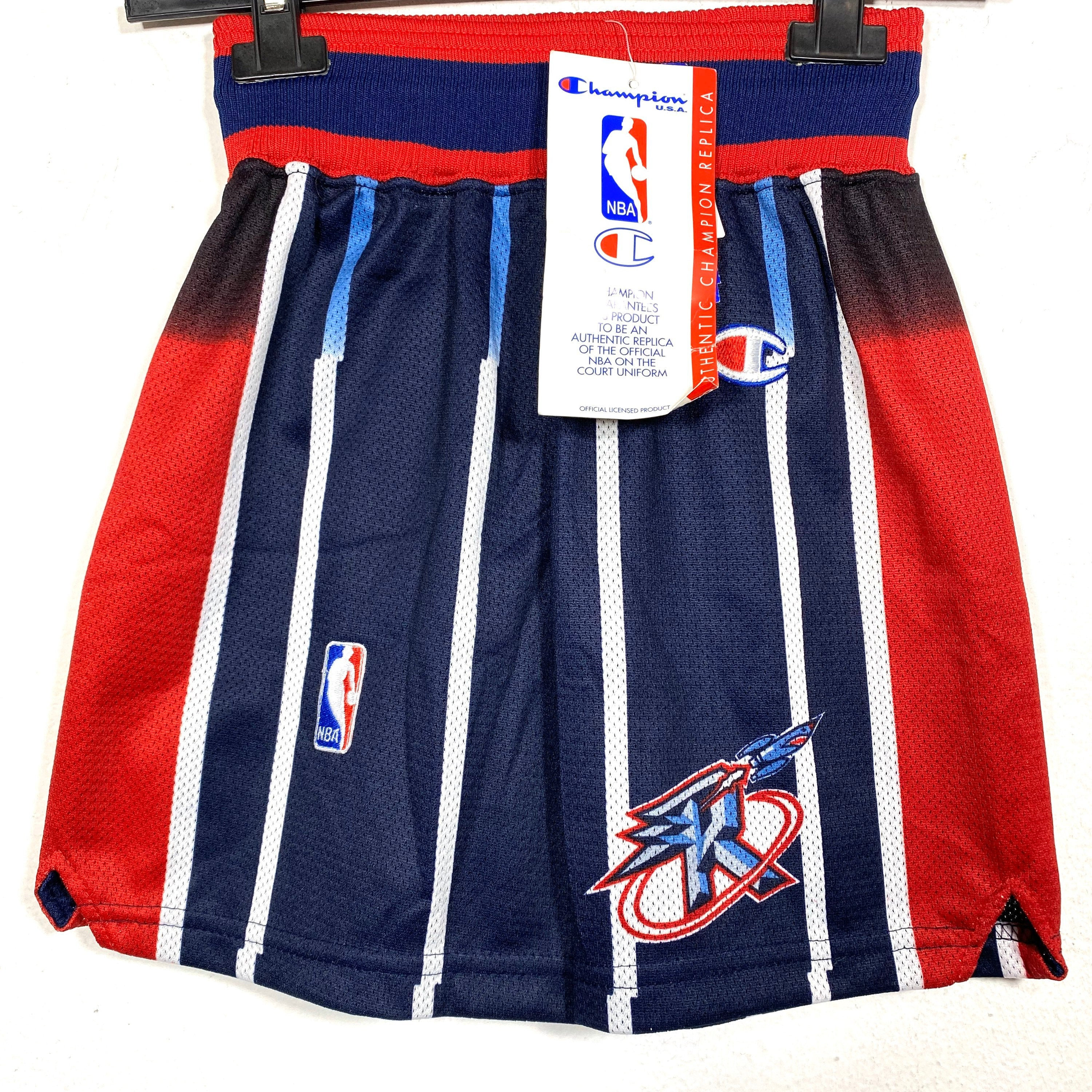 Retro Champion Basketball Shorts W/ Faded Knicks Logo