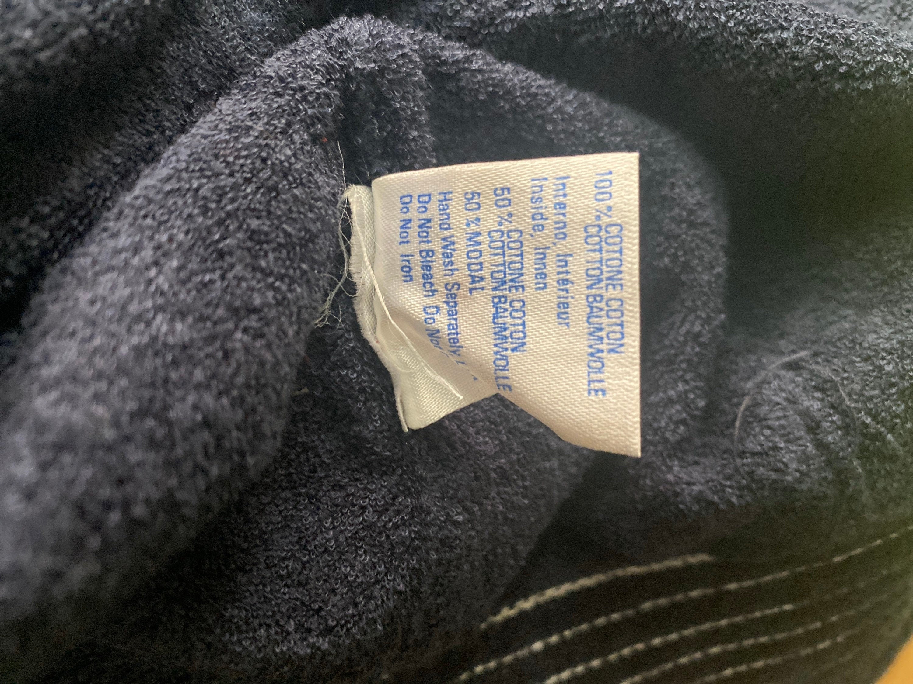 Bob Fila vintage des annees 90 blanc ou bleu marine avec logo doublure fraiche en coton eponge ancien stock neuf Etsy Canada