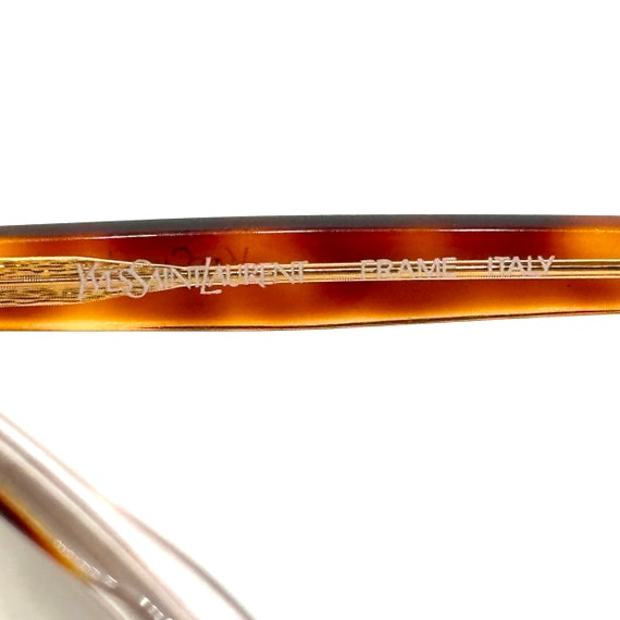 Yves Saint Laurent 5005 brown tortoise acetate ca… - image 3