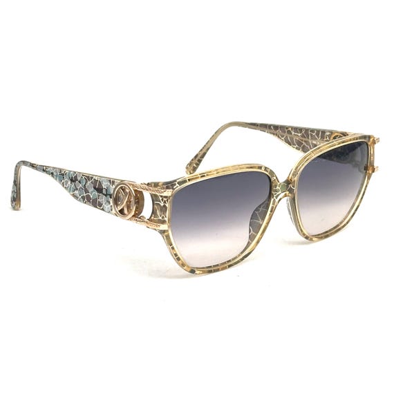 Paloma Picasso 3860 Optyl Crackled Glaze Frame in Brown  display picture 1