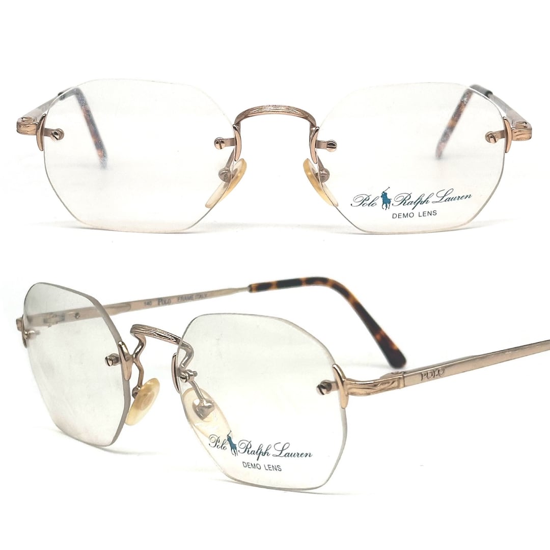 polo rimless glasses