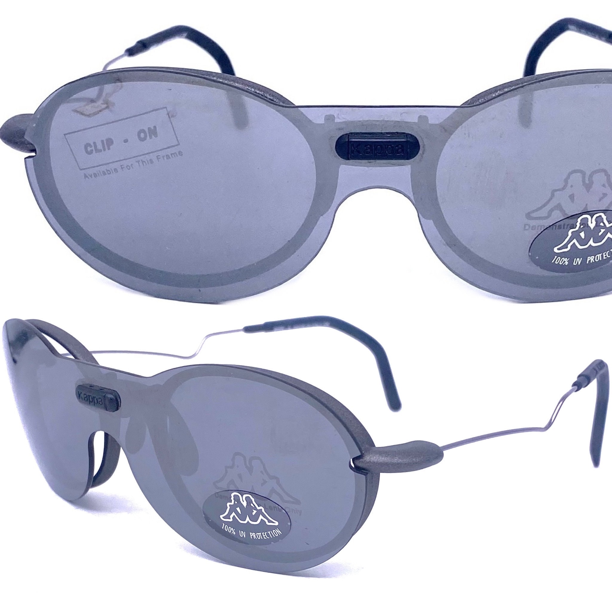 At håndtere slag forudsætning Kappa Gara1 Clip-on Sport Wrap Oval Sunglasses Eyeglasses - Etsy