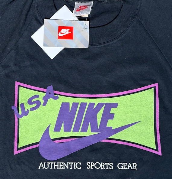 Nike Grey Label Collector USA Auth. Sports Gear Black Cotton Nike Grey Label Collector USA Auth. Sports Gear Black Cotton