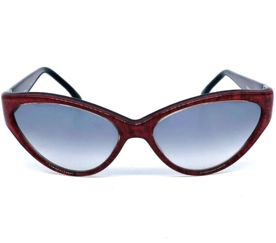 YSL 8404 Burgundy Marble Sunglasses Made in France in the 80s - Etsy